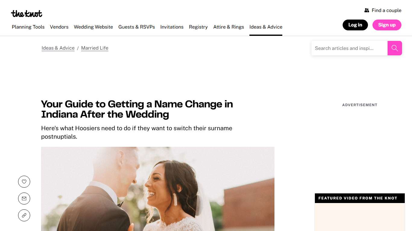 How to Tackle a Name Change in Indiana After Marriage